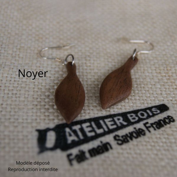 sieraden oorbellen hout handwerk as