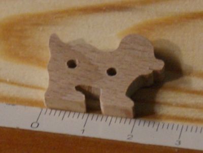 25mm hondenknop om te versieren en te naaien, handgemaakte scrapbooking versiering