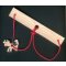 Puzzelbreker La vache, hout en touw handgemaakt
