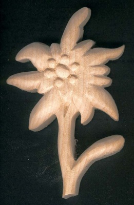 Edelweiss onbewerkt gesneden