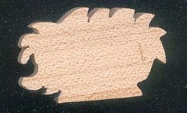 Herisson beeldje, massief houten miniatuur, bos thema, natuur, handgemaakt, scrapbooking versiering