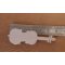 Cello figuurtje hg 6cm massief hout handgemaakte versiering scrapbooking muziek