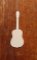Houten gitaar 15cm decoratie muziek