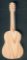 Houten gitaar 15cm decoratie muziek