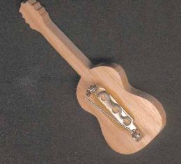 Spindelgemonteerde gitaar