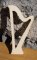 Houten harp 15cm