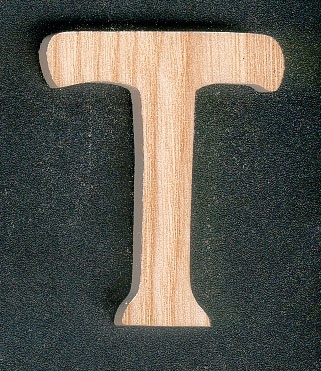 32 lettres en 2.5 cm + 1 Lettre T en bois hauteur 5 cm, a peindre a coller