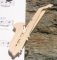 saxofoon muziekclip handgemaakt saxofonist cadeau hout