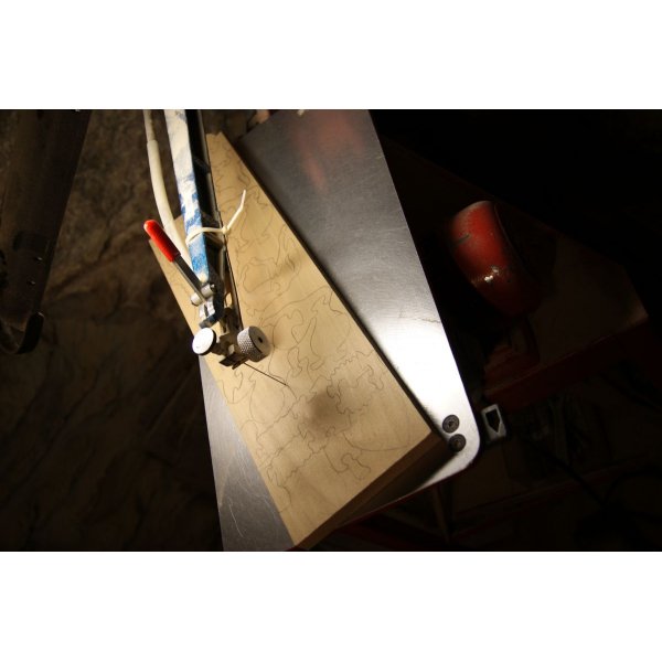 Houten puzzel 3 stukjes kat, Hetre kitten, handgemaakt