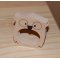 Servetring uil te personaliseren handgemaakt massief hout