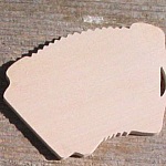 Beeldje accordeon 3mm om te versieren