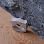 Servetring uil te personaliseren handgemaakt massief hout