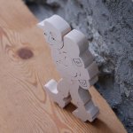  wandelaars puzzel 8 stukken gemaakt van massief beukenhout handgemaakt geschenk wandelen, bergen