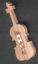 Spindel gemonteerde viool